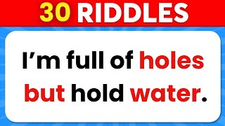 Only a Genius Can Solve These 30 Riddles 🧠✅ Brain Teasers & Riddle Quiz 🧩 screenshot 1