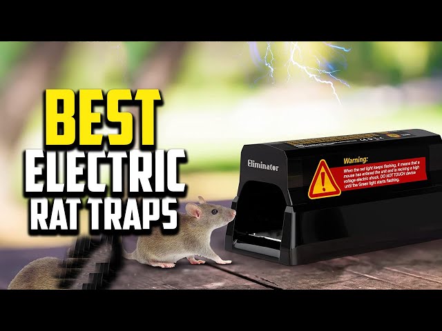Electric Rat Trap Effective Humane Indoor Mouse Trap Killer