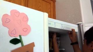 DIY replacing refrigerator light bulbs.