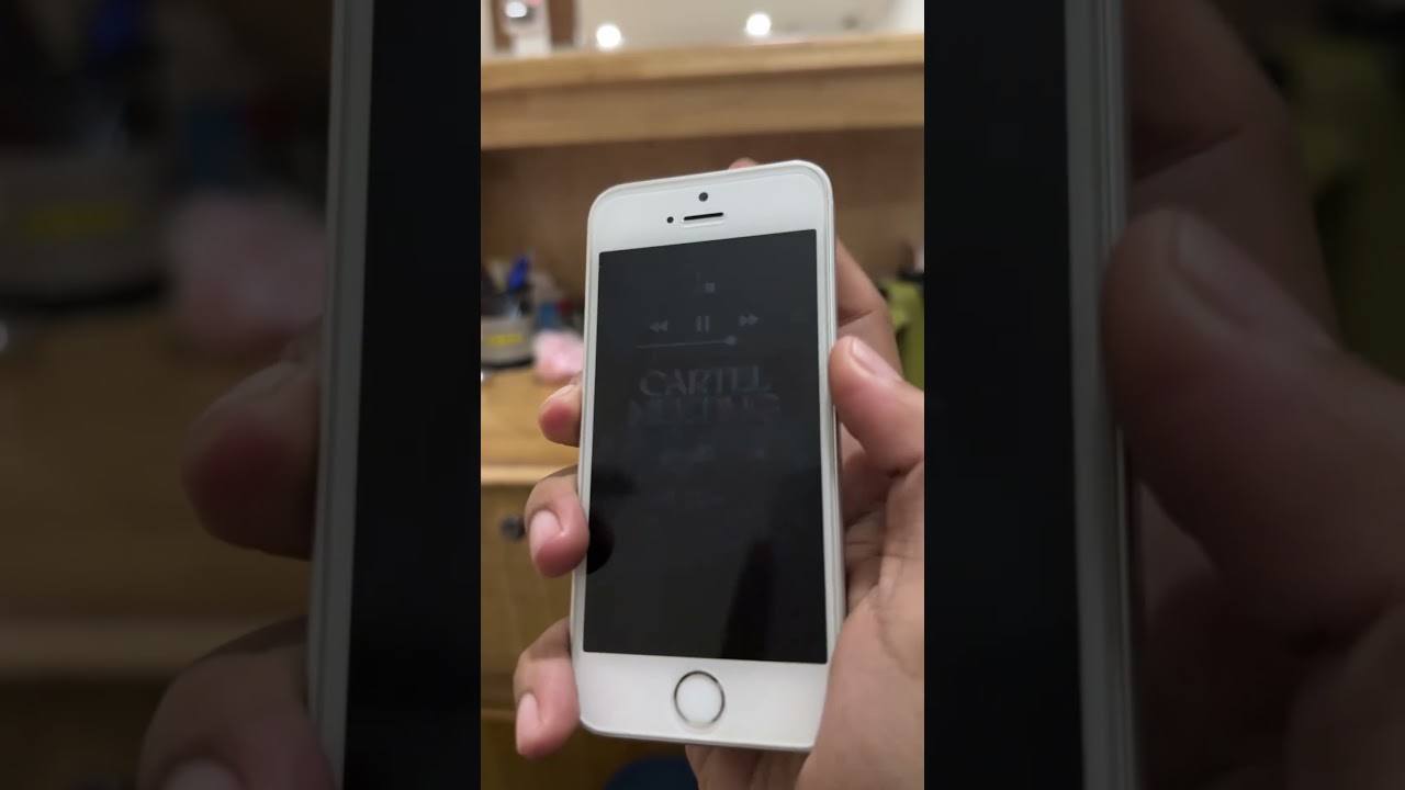 iPhone SE iOS 9 Music Ui