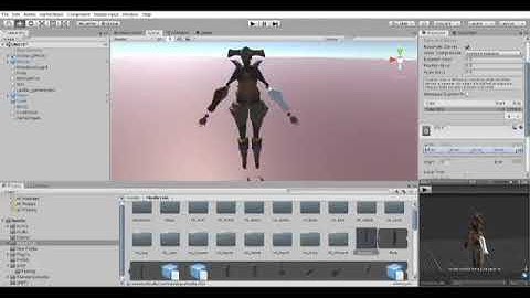 Unity 遊戲製作 3D動畫切割