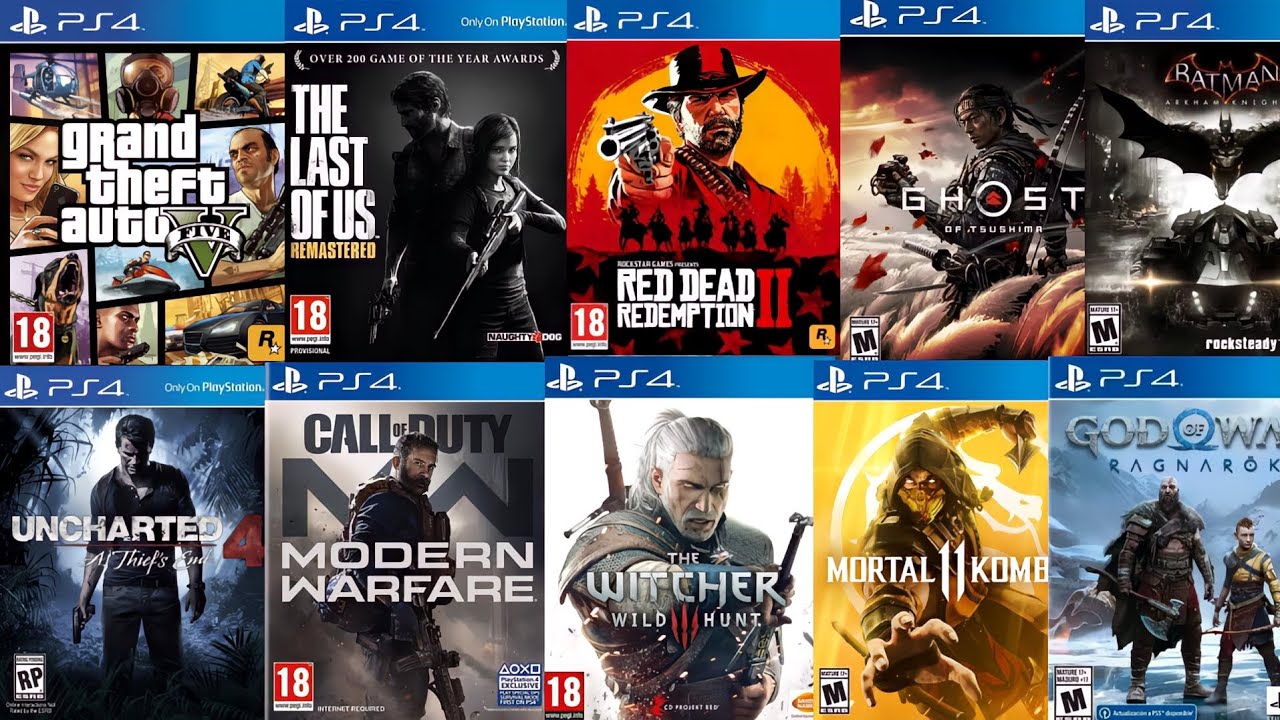 The best PS4 games of all time