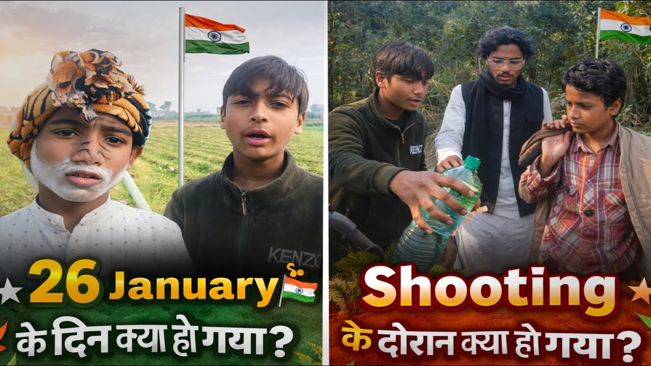 26 January🇮🇳 Celebration Ke Baad Jungle Mein Phas Gaye 😨 | AR.Rajput Vlogs