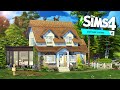 COBBLESTONE COTTAGE WITH MODERN EXTENSION 🌺💕 | The Sims 4: Cottage Living Speed Build