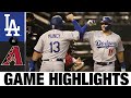 Dodgers smash three home runs in 6-3 win | Dodgers-D-backs Game Highlights 7/30/20