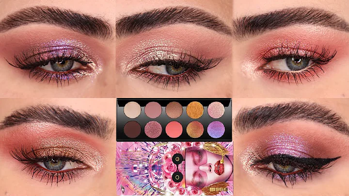 5 EYE LOOKS 1 PALETTE | PAT MCGRATH MOTHERSHIP IX HUETOPIAN DREAM!