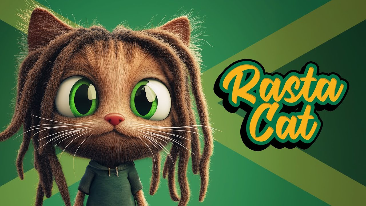 Groove with Rasta Cat 🎵 The Ultimate Kids Reggae Song!