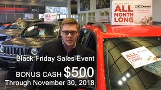 Burdick Dodge Chrysler Jeep RAM Black Friday Deals
