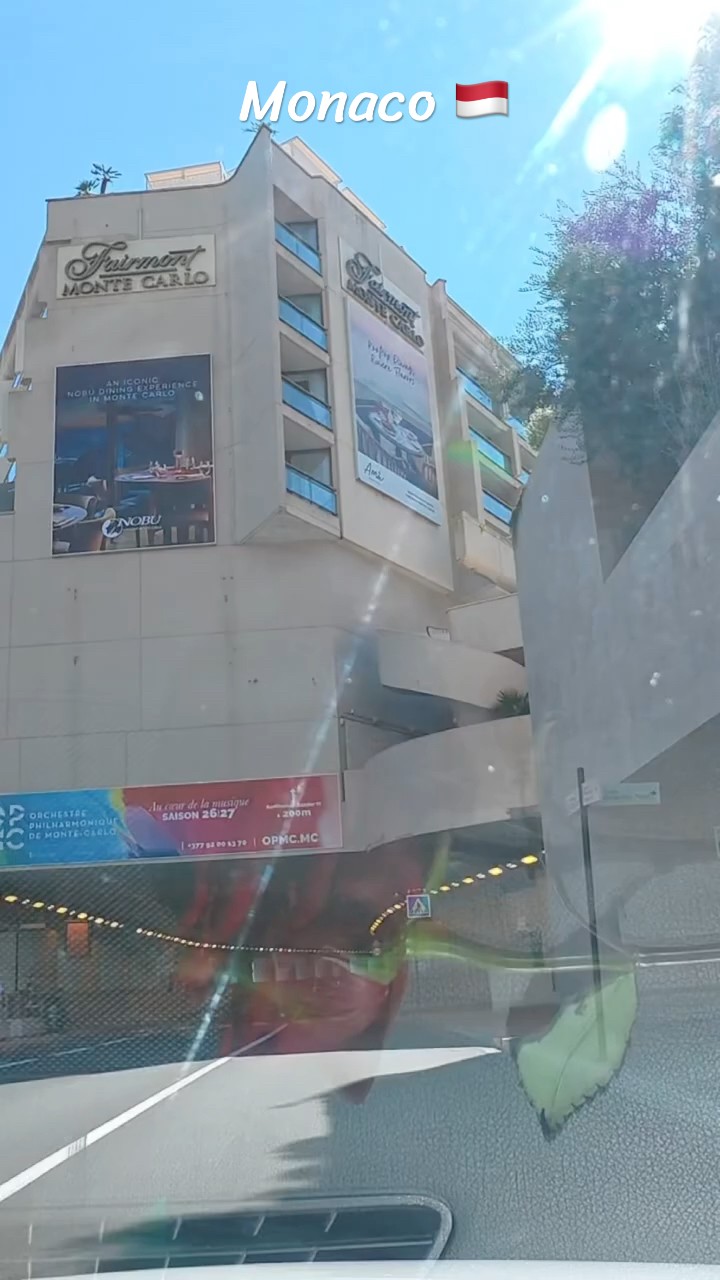 Driving Monaco's F1 tunnel at legal speed 🇲🇨 slowest lap ever recorded #Monaco #F1 #4K