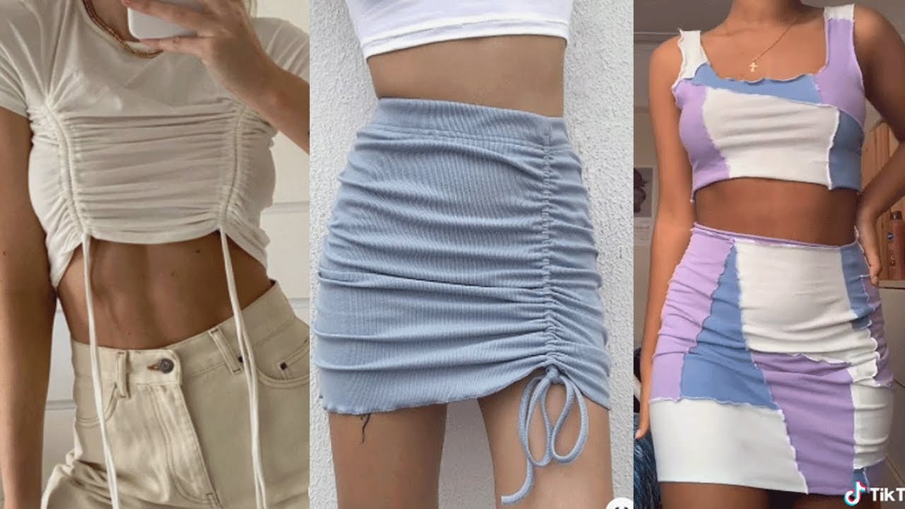 DIY Renueva tu Ropa Vieja a Ropa Aesthetic 🦋 😍 ❤️