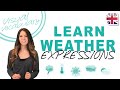 Learn Weather Expressions in English - Visual Vocabulary Lesson