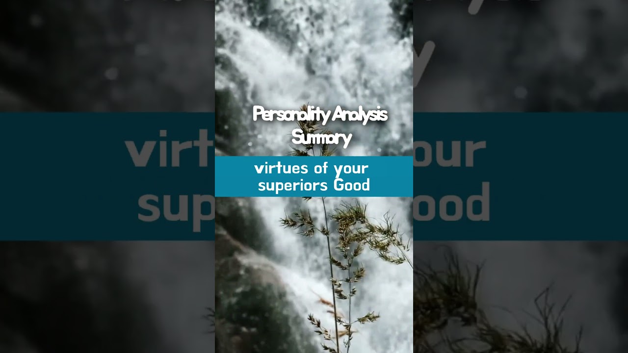 Personality summary born July 21, 1994 