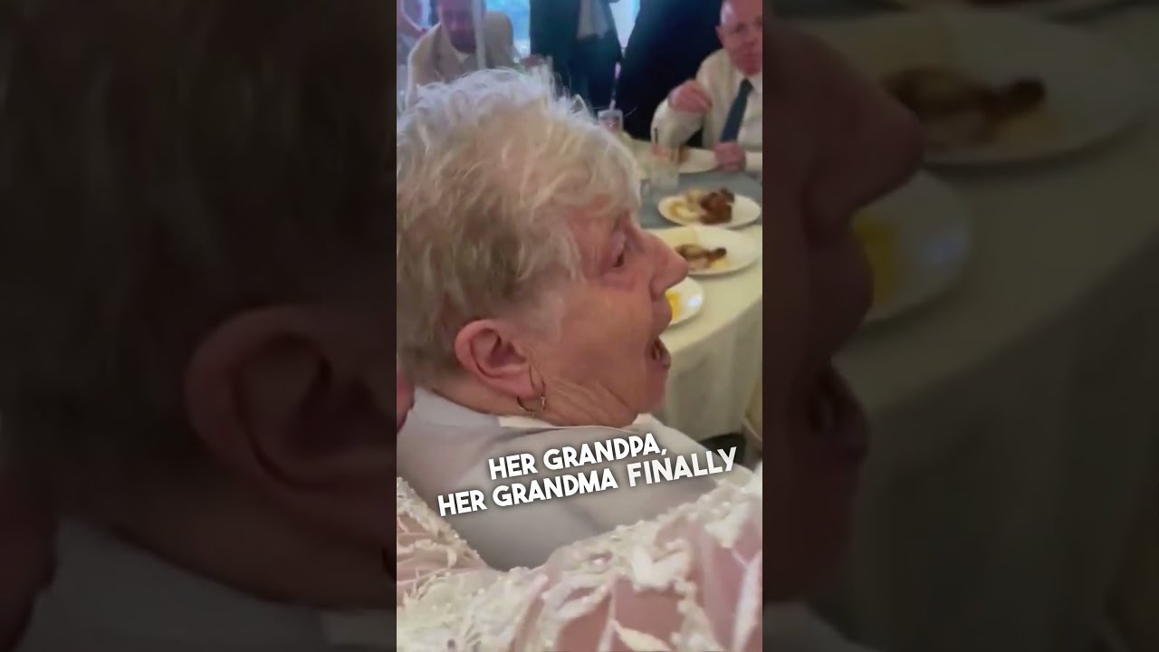 Bride Wears Grandma S Old Wedding Dress 