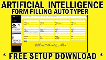 How To Use Data Entry Form Filling Auto Typer Software