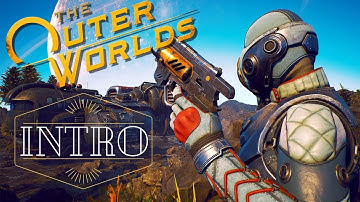 The Outer Worlds Gameplay Walkthrough Part 1 - Intro - No Commentary (4k PS4 Pro)
