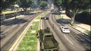 GTA 5 PC  - LAMAR GUNNER MOD