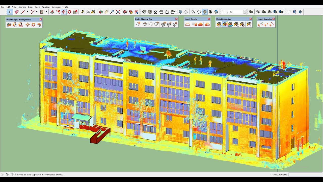 Undet4SketchUp How to Model from Point Clouds in