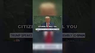 Trump Tells Countries to Defend Their Borders