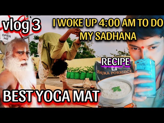 I woke up 4:00am to do my Sadhana | Full day sadhana routine | yogic lifestyle✨| yoga life class=