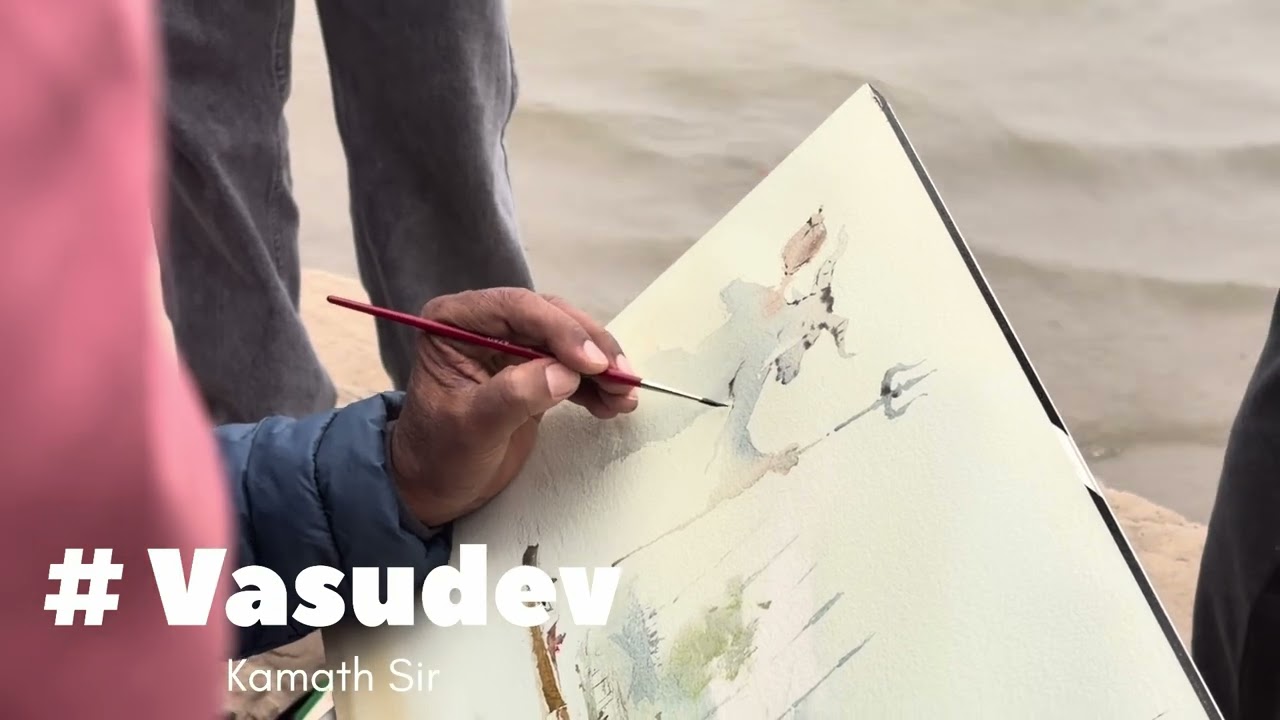 Painting workshops by National and International Artists at Varansi 