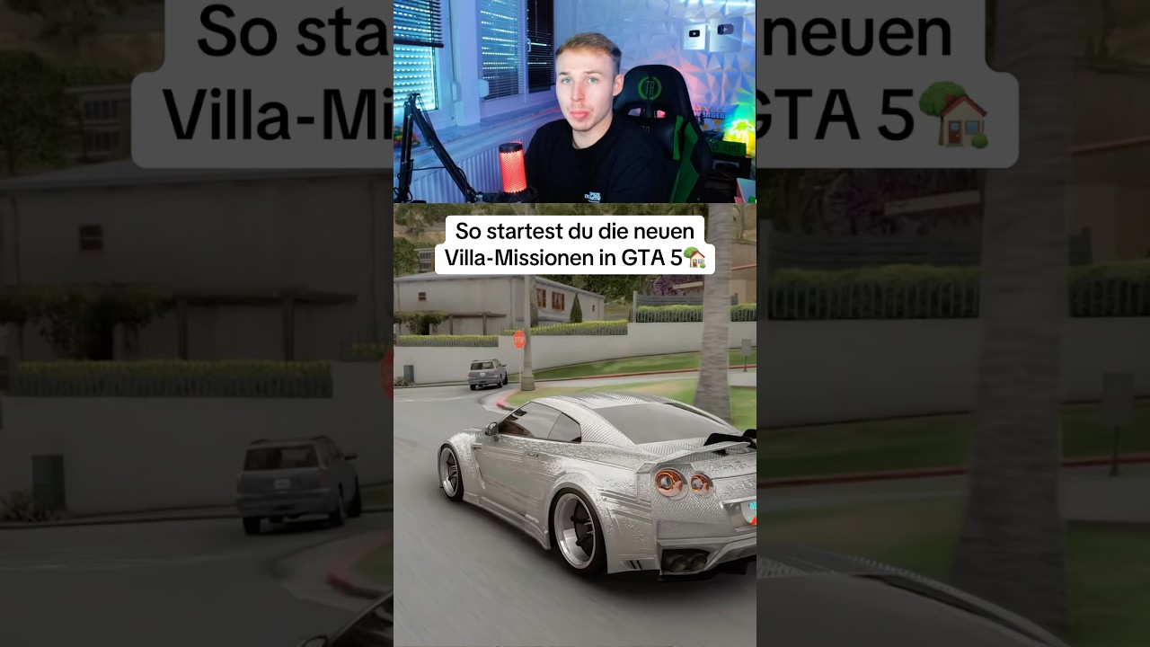 So startet man die neuen VILLA-Missionen in GTA 5🏡 #gta5 So startet man die neuen VILLA-Missionen in GTA 5🏡 #gta5