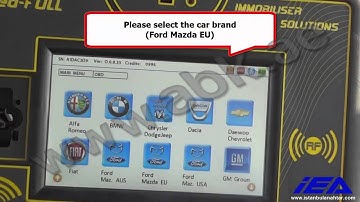 Mazda BT-50 2014+ Transponder key Programming By The Zed Full Key Programmer Without Pin Code