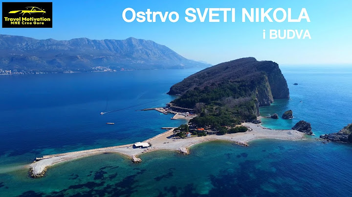 Ostrvo SVETI NIKOLA i BUDVA iz vazduha u Martu 2025 - Sv NIKOLA Island & BUDVA [4K Aerial View] MNE