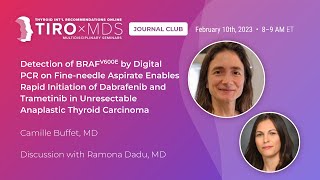 Detection of BRAFV600E by Digital PCR on Fine-needle Aspirate with Dr. Buffet