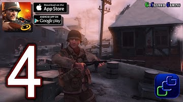 Frontline Commando WWII Android iOS Walkthrough - Part 4 - Ardennes