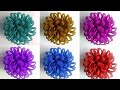 DIY-foam sheet flowers/glitter foam sheet flowers/Foam flowers/Foamiran flowers/ glitter foam craft