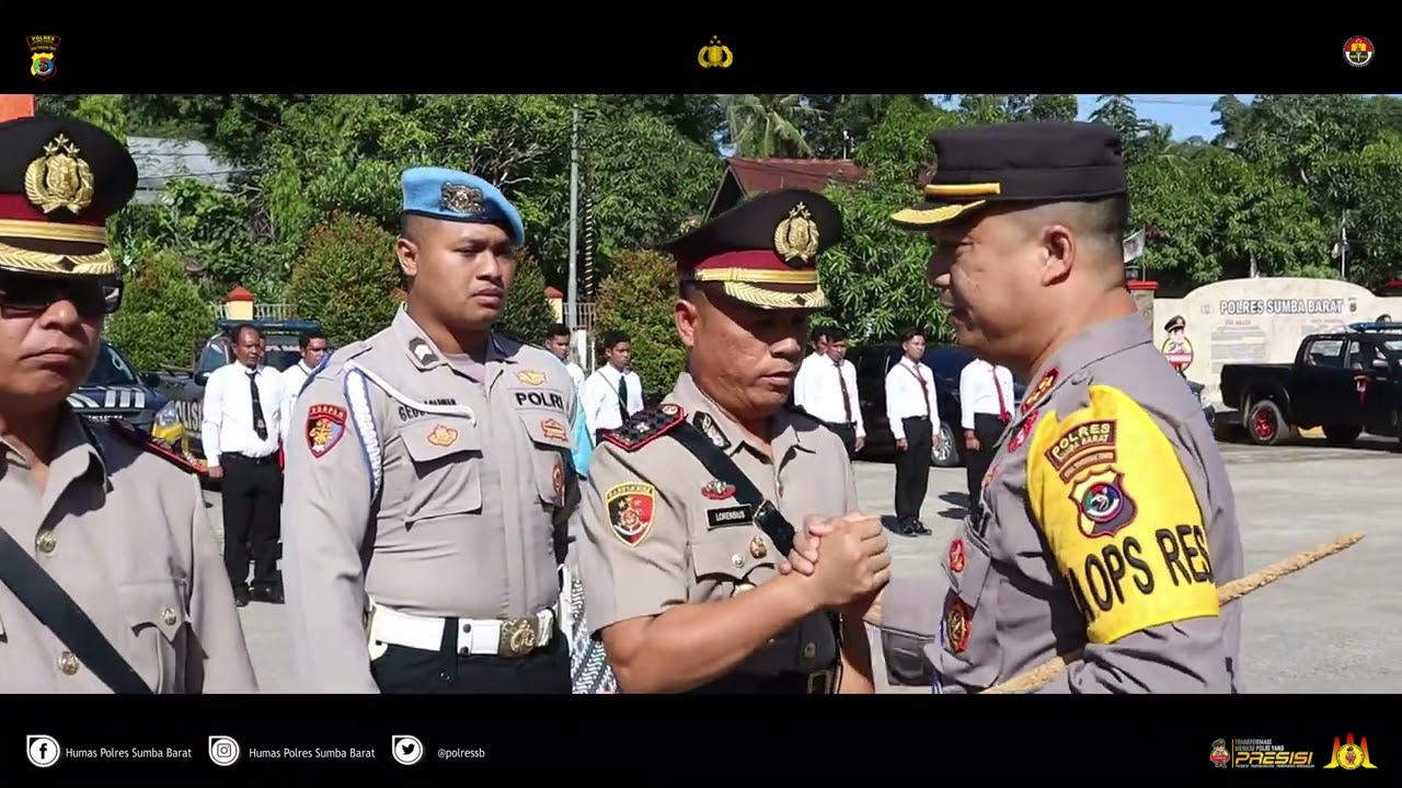 Serah Terima Jabatan Wakapolres Sumba Barat