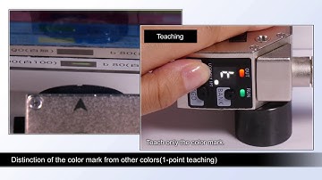 Color Mark Photoelectric Sensor