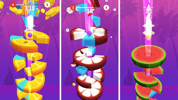 Helix Crush | By AMANOTES | Android Gameplay | Walkthrough | One Touch Go