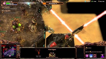 StarCraft II mission bug