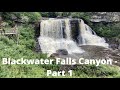 Blackwater Falls in West Virginia in the Blackwater Canyon