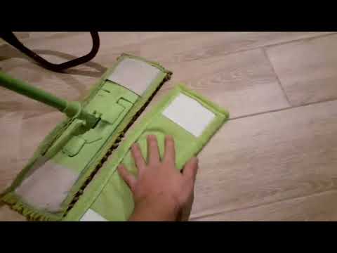 Насадка для швабри Eco Fabric LUX з мікрофібри, сіра (EF-0055-LX)