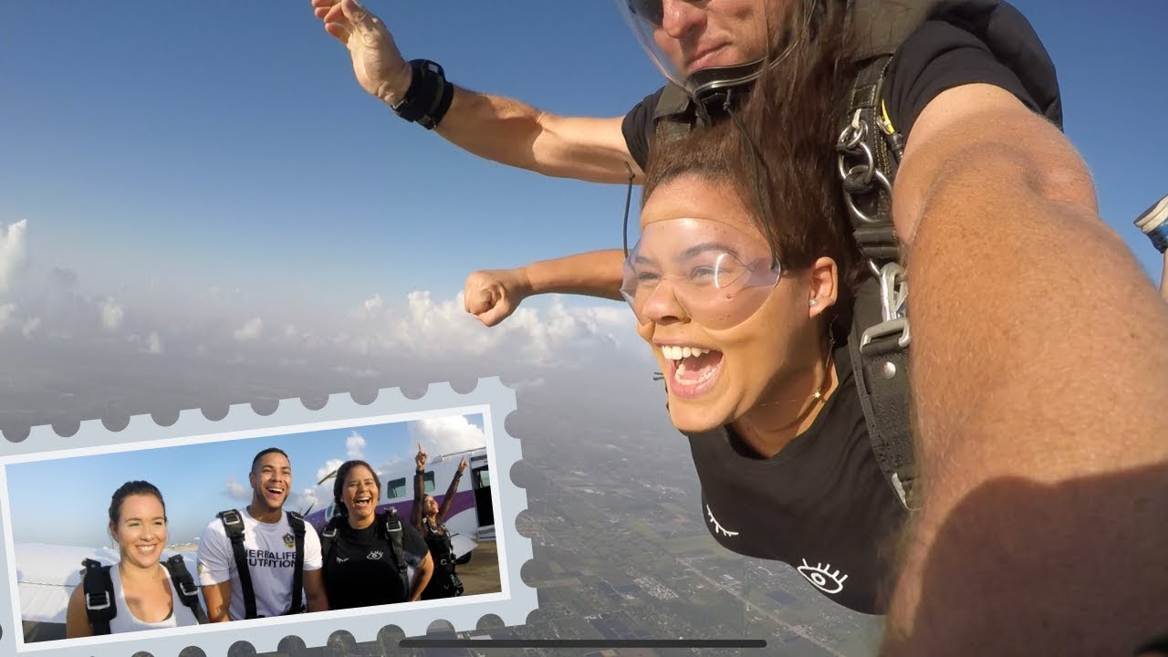 FIRST TIME SKYDIVING AT MIAMI SKYDIVING CENTER VLOG