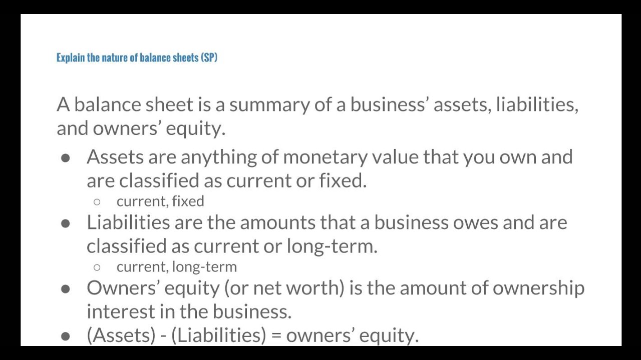 DECA BA Core: Financial Analysis Part 9 - YouTube