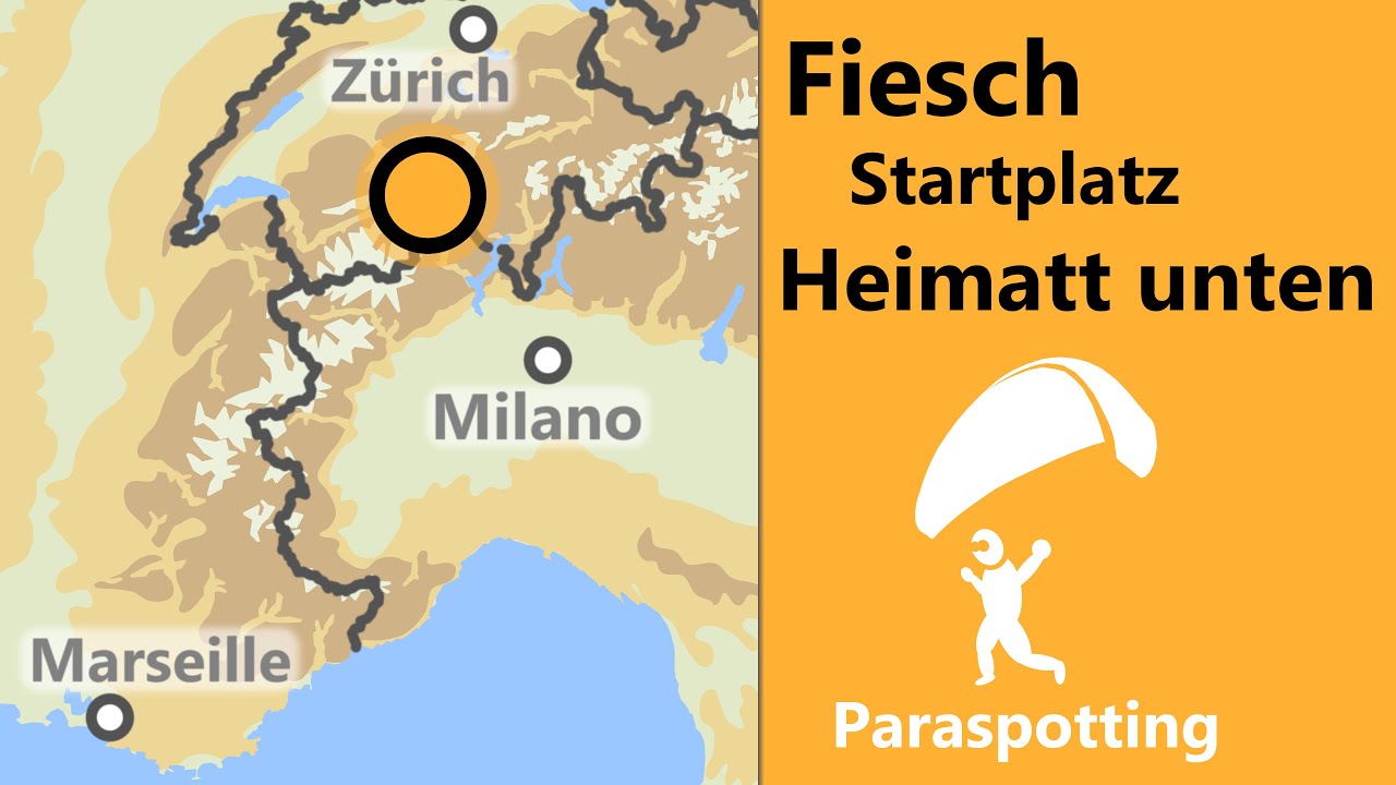 Startplatz Heimatt unten Fiesch Wallis | Paraspotting