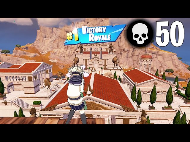 50 Elimination Solo vs Squads Wins (Fortnite Chapter 5 Season 2 Ps4 Controller Gameplay) class=