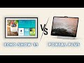 Echo Show 15 VS Facebook Portal Plus - Which Alexa is for You?