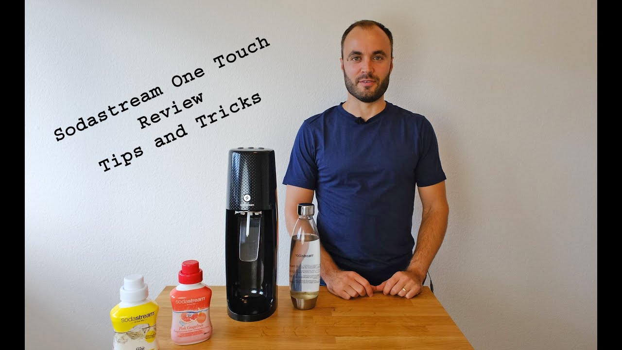 SodaStream Spirit One Touch Sparkling Water Maker User Guide