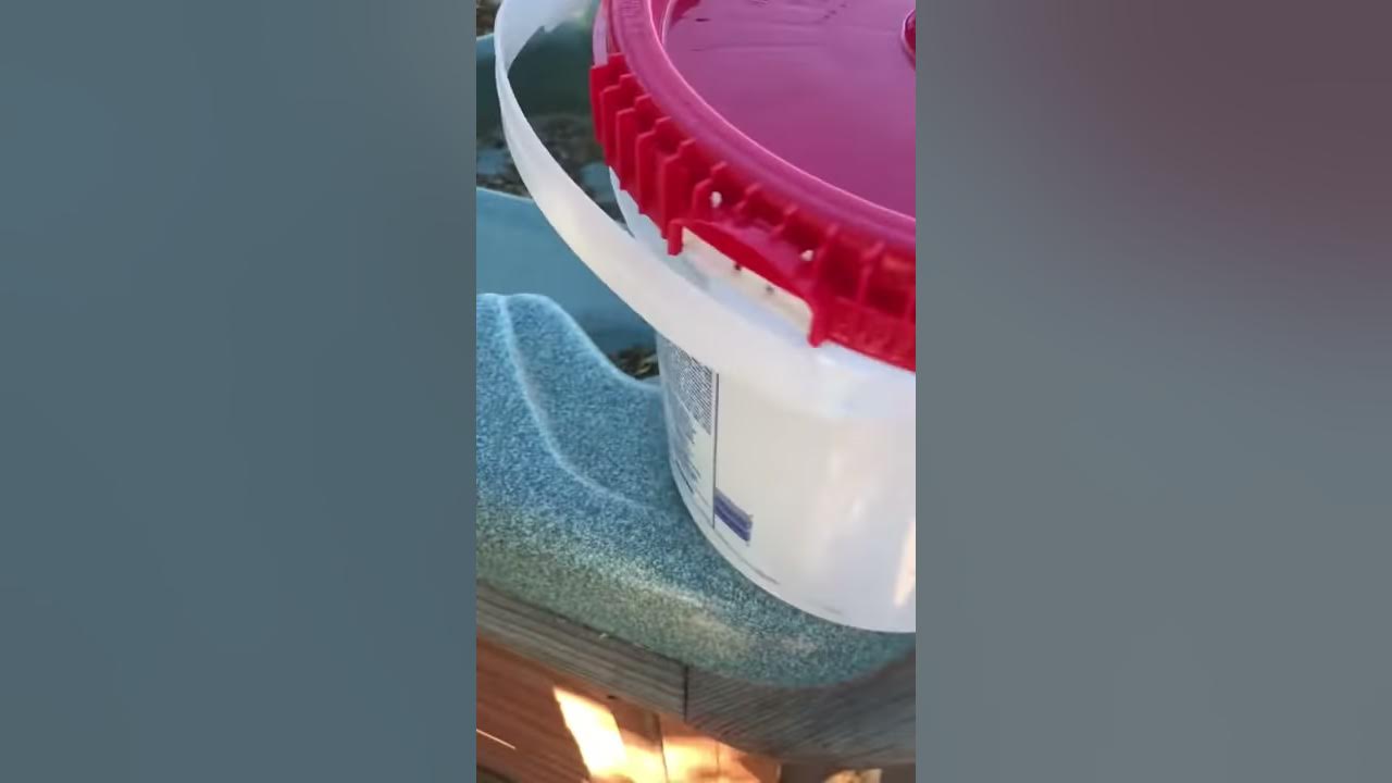 How to open a Leslie's shock bucket YouTube