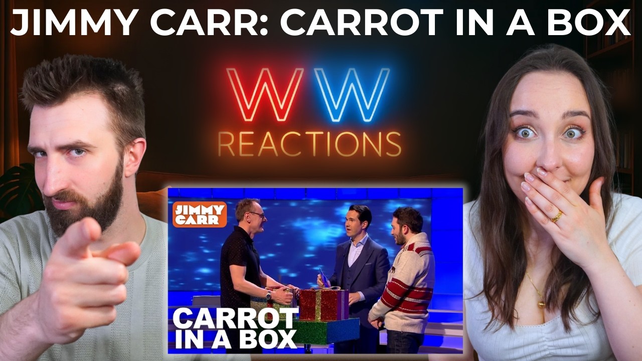 ЧТО В КОРОБКЕ?!!┃Джимми Карр: Морковка в коробке (плюс РЕВАНШ!)┃РЕАКЦИЯ