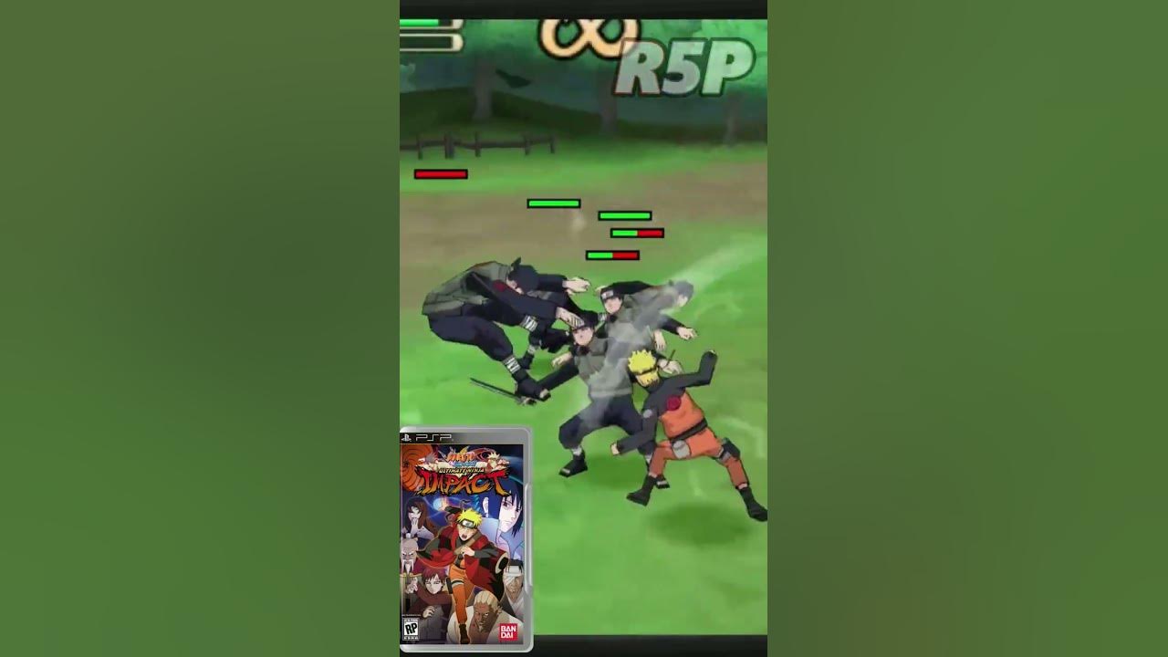 Jogo de vídeo naruto shippuden: impacto ninja final (psp) - AliExpress