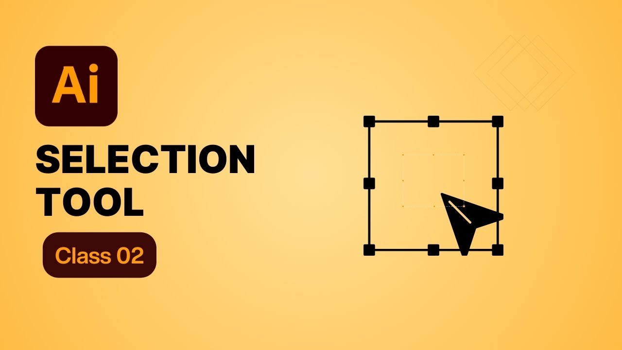 The Selection Tool in Adobe Illustrator | Beginner Tutorial | Class 02 ...
