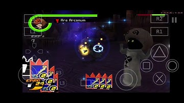 Tes Game: Kingdom Hearts Re: Chain Of Memories AetherSX2 Emulator PS2 Part 1