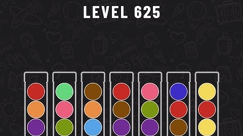 Ball Sort Puzzle Level 625 #ballsortpuzzle #ballsortpuzzlegameplay #puzzlegame #mobilegames