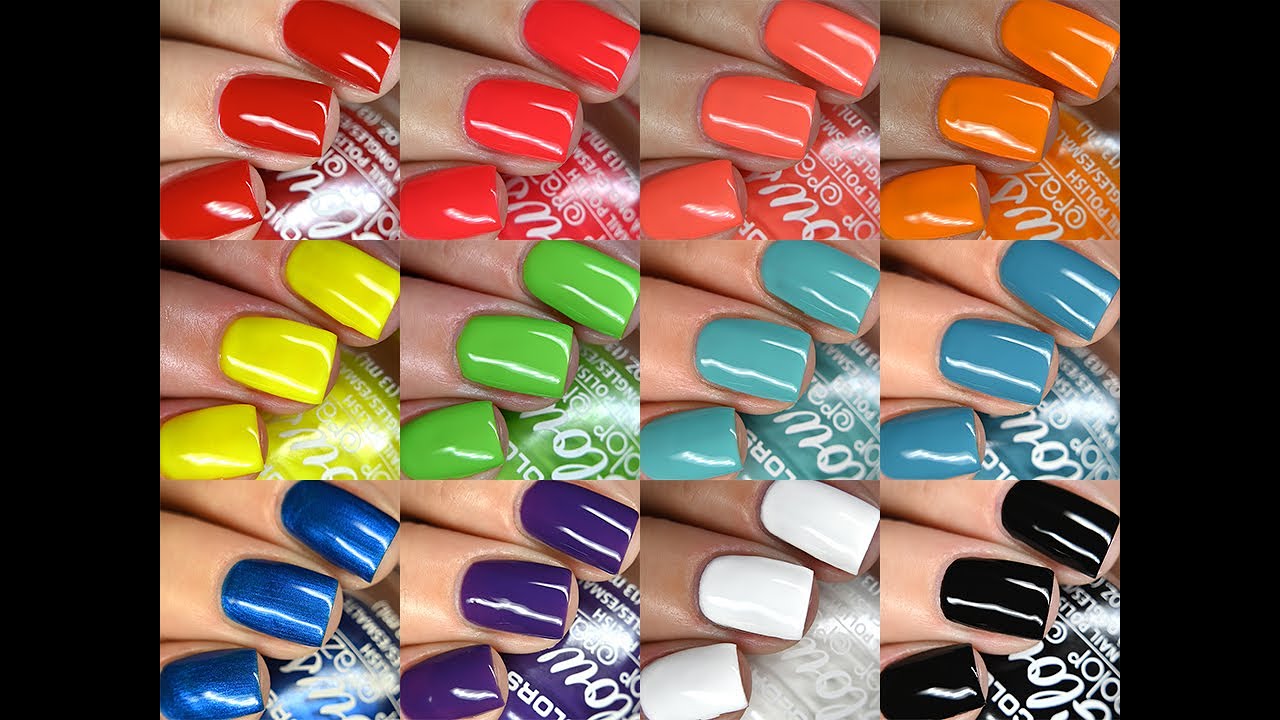 1. L.A. Colors Color Craze Nail Polish - 371 Live - wide 5