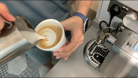 Latte art with Nespresso Creatista Plus